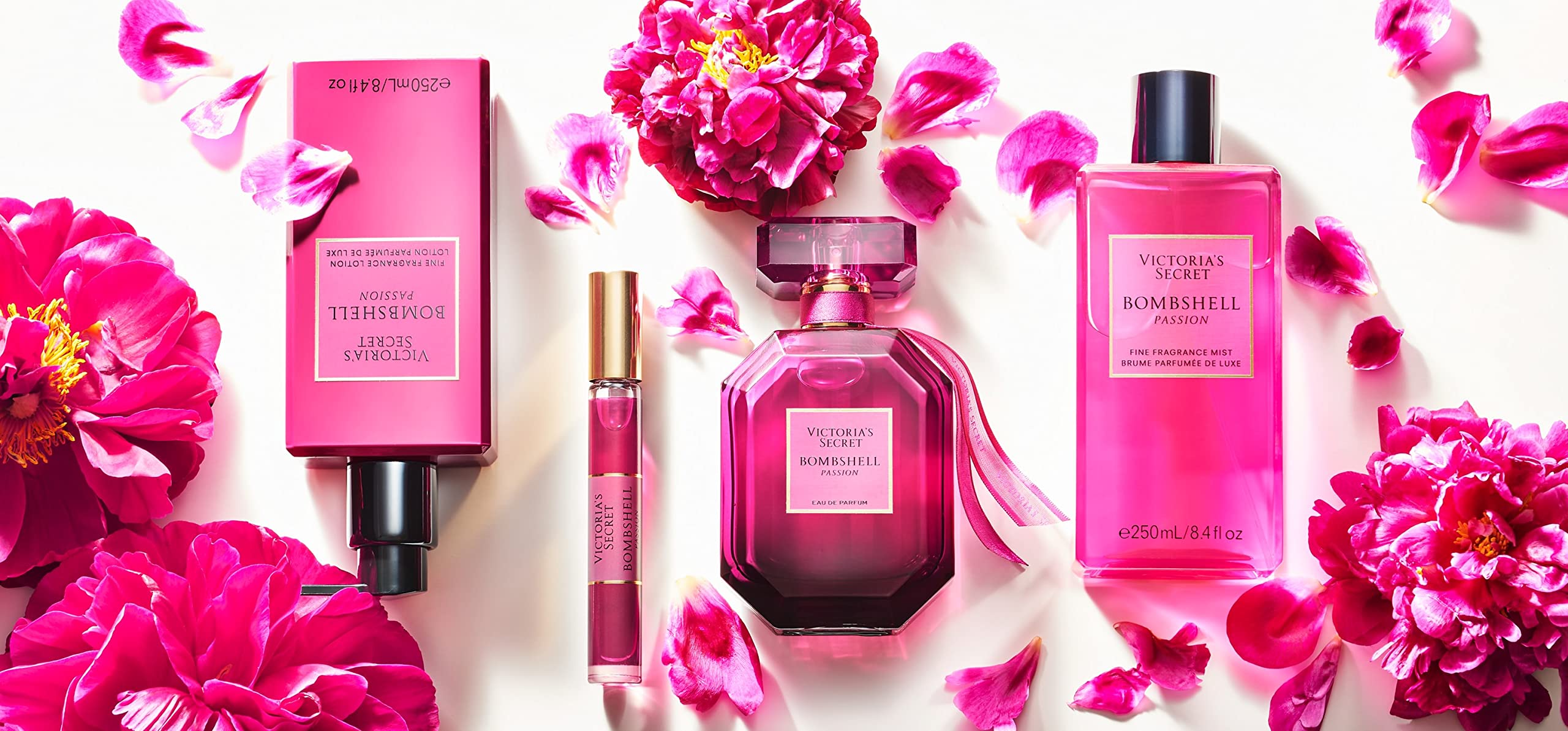 Victoria's Secret Bombshell Passion empaque perfumado de lujo