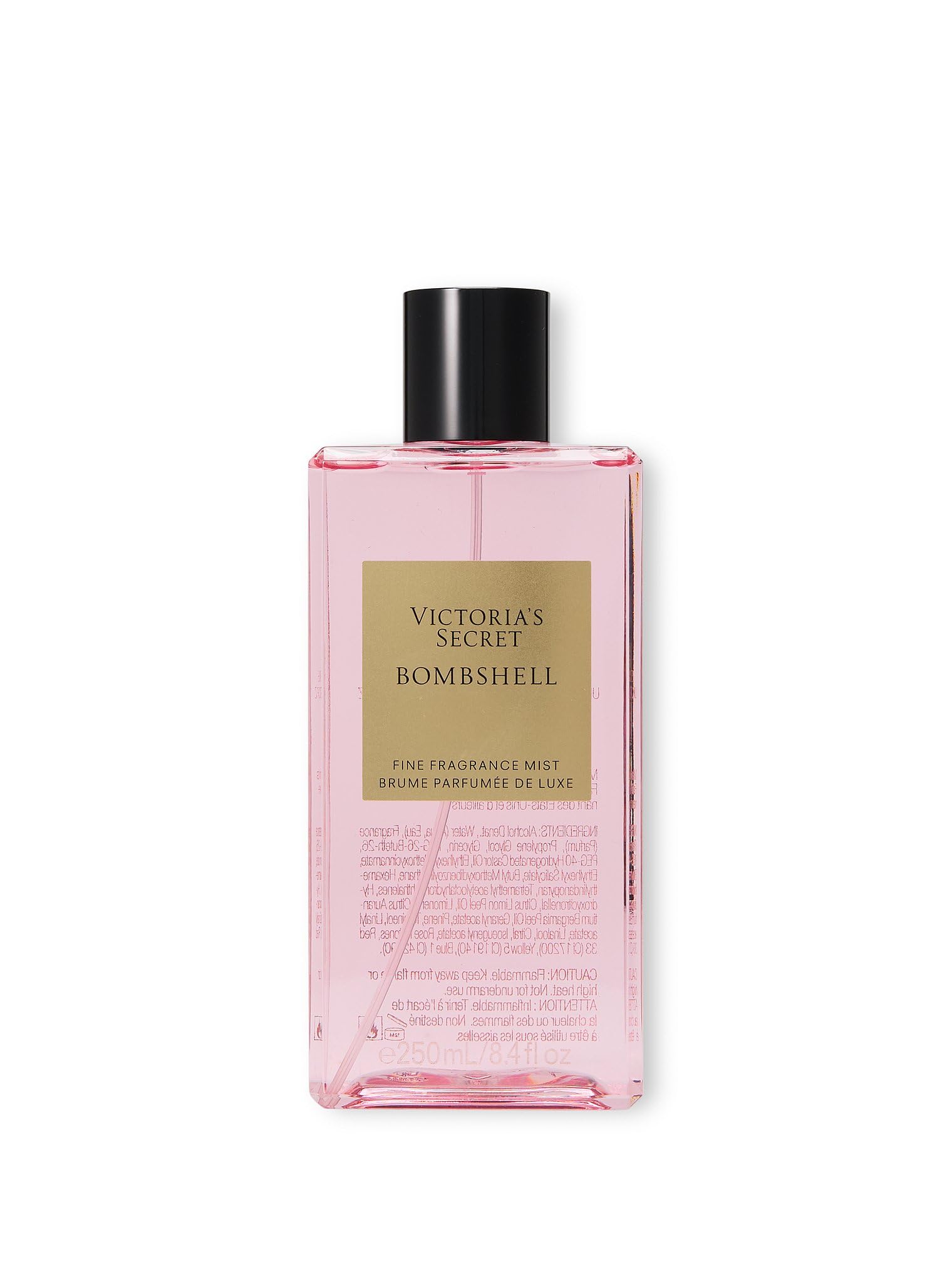 Victoria's Secret Bombshell rociado rápido para un toque duradero durante el día.