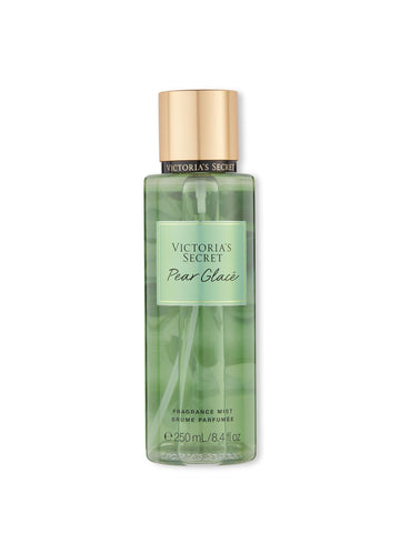 Victoria's Secret Pear Glace: frasco frontal, fragancia fresca para todo el día.