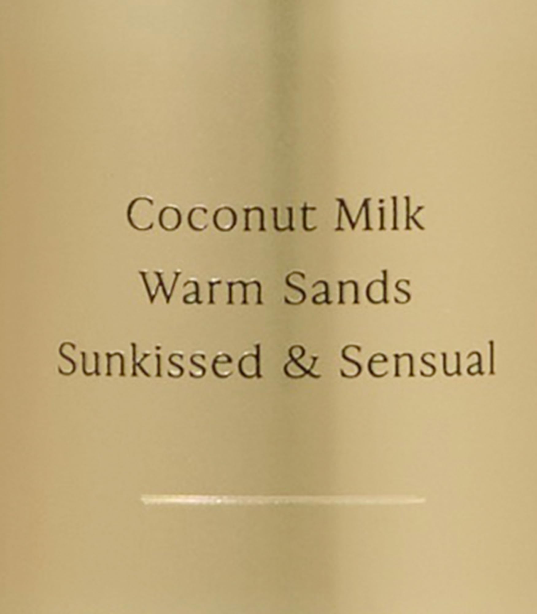 Victoria's Secret Coconut Passion: aroma ligero en piel y cabello perfumado