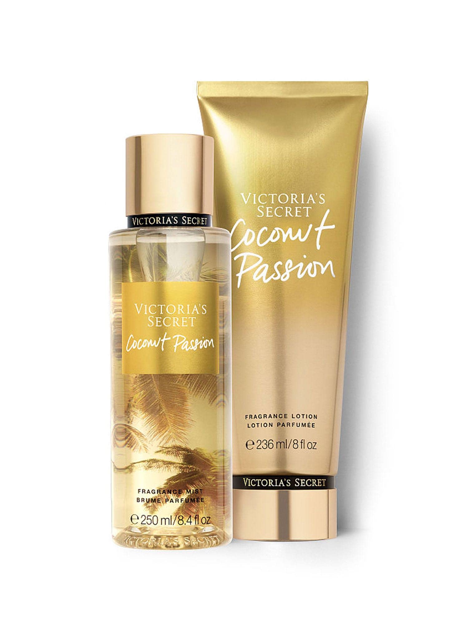 Victoria's Secret Coconut Passion Mist bottle with tropical aroma for daily refresh.
