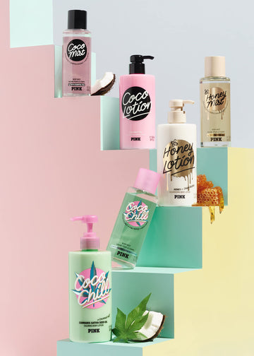 Victoria's Secret Pink Honey envase reciclable de 250 ml.