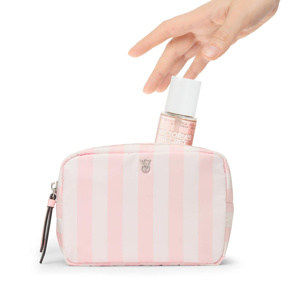 Gift-set packaging featuring Victoria's Secret mini mists for gifting