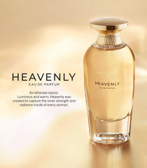 Atomizador de Heavenly rocía un aroma suave de jazmín y vainilla.