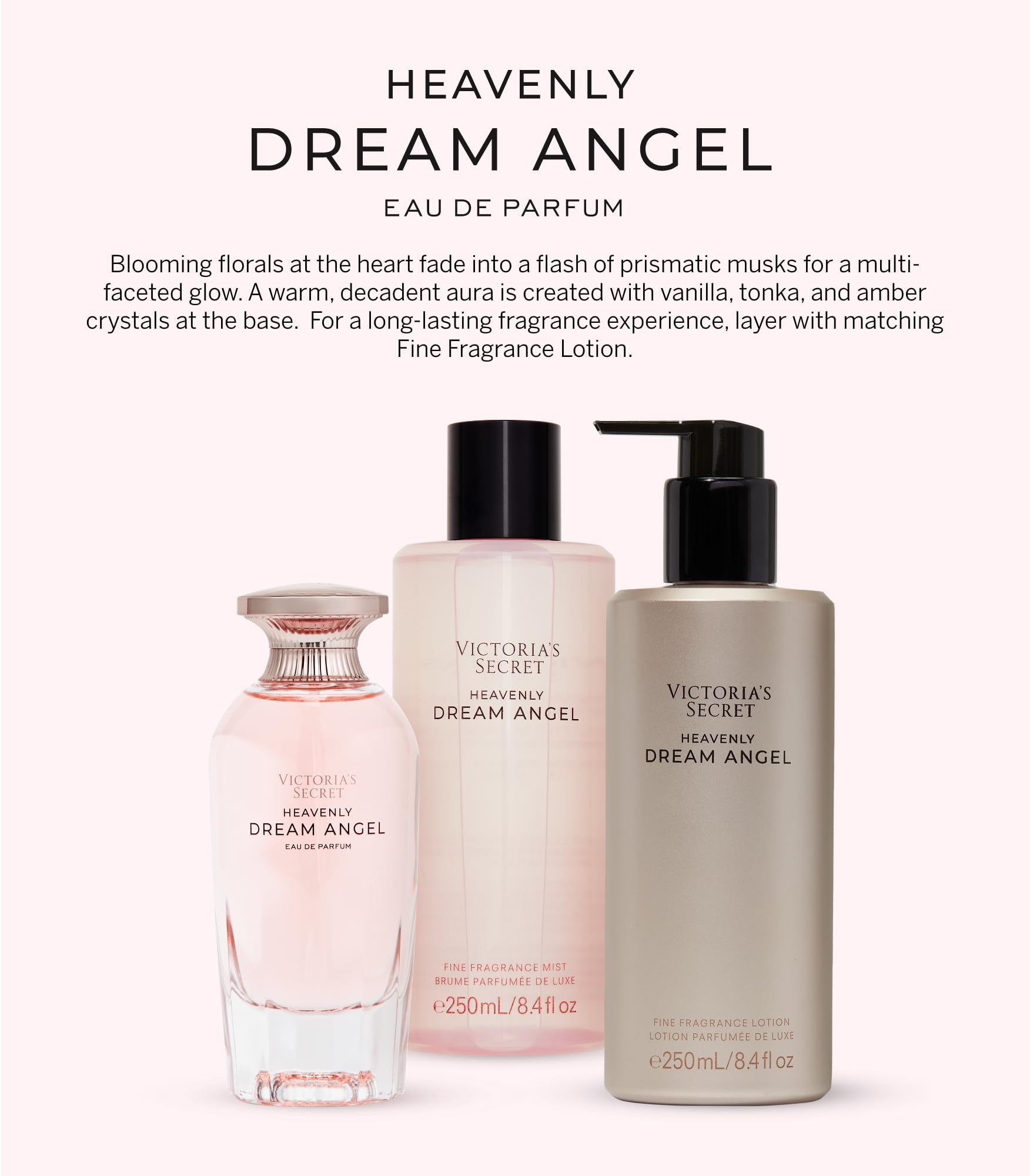 Ámbar cristalino de Heavenly Dream Angels para notas cálidas.