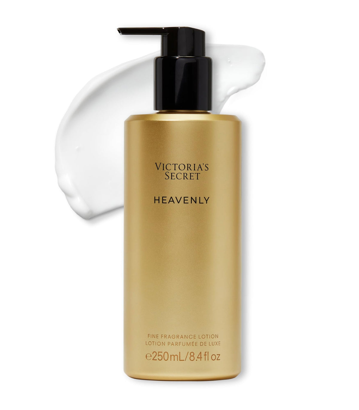 Victoria's Secret Heavenly Fine Fragrance Lotion envase de 8.4 oz para uso diario.