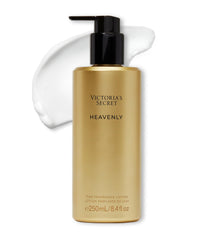 Victoria's Secret Heavenly Fine Fragrance Lotion envase de 8.4 oz para uso diario.