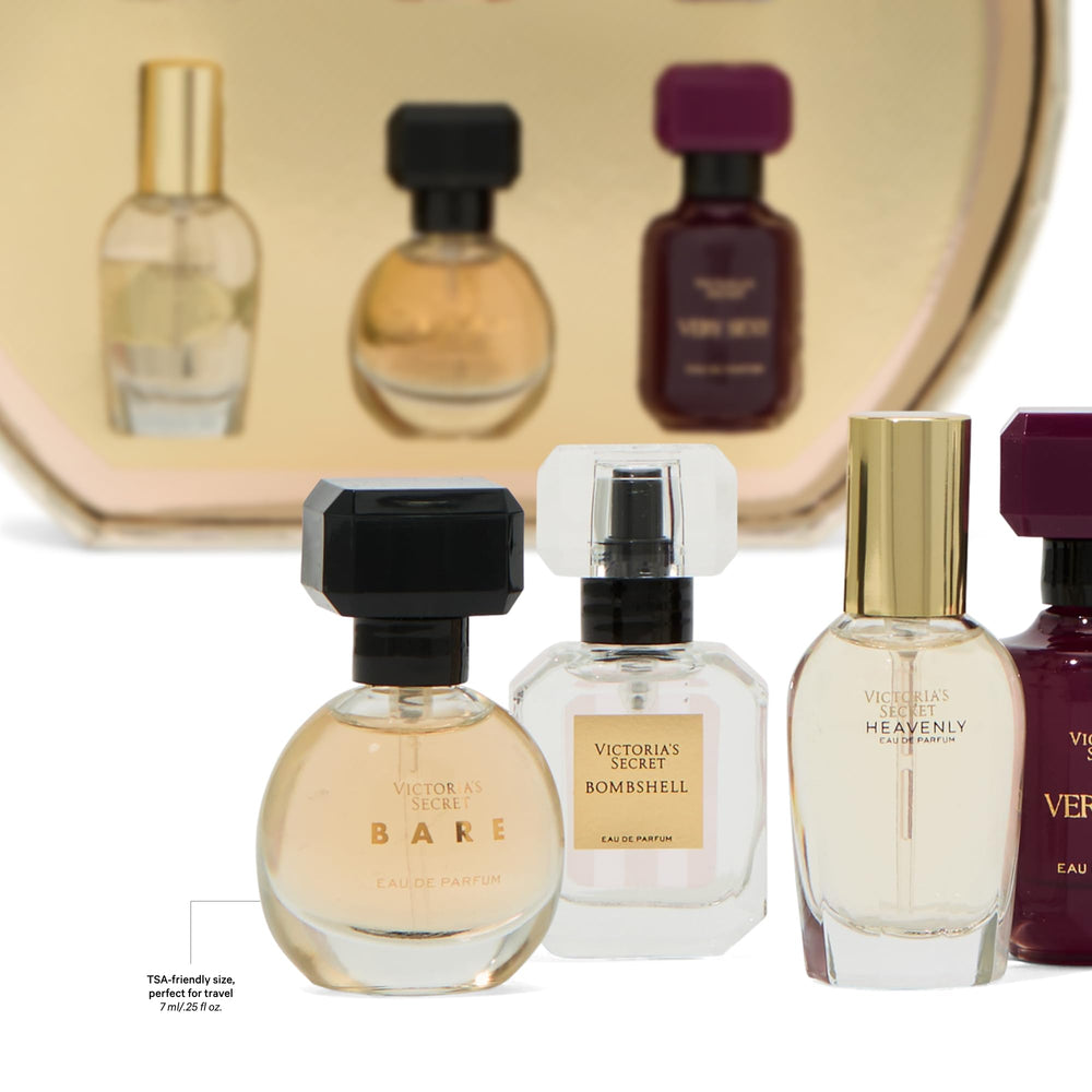 Victoria's Secret Heavenly mini EDP bottle in gift set for timeless femininity