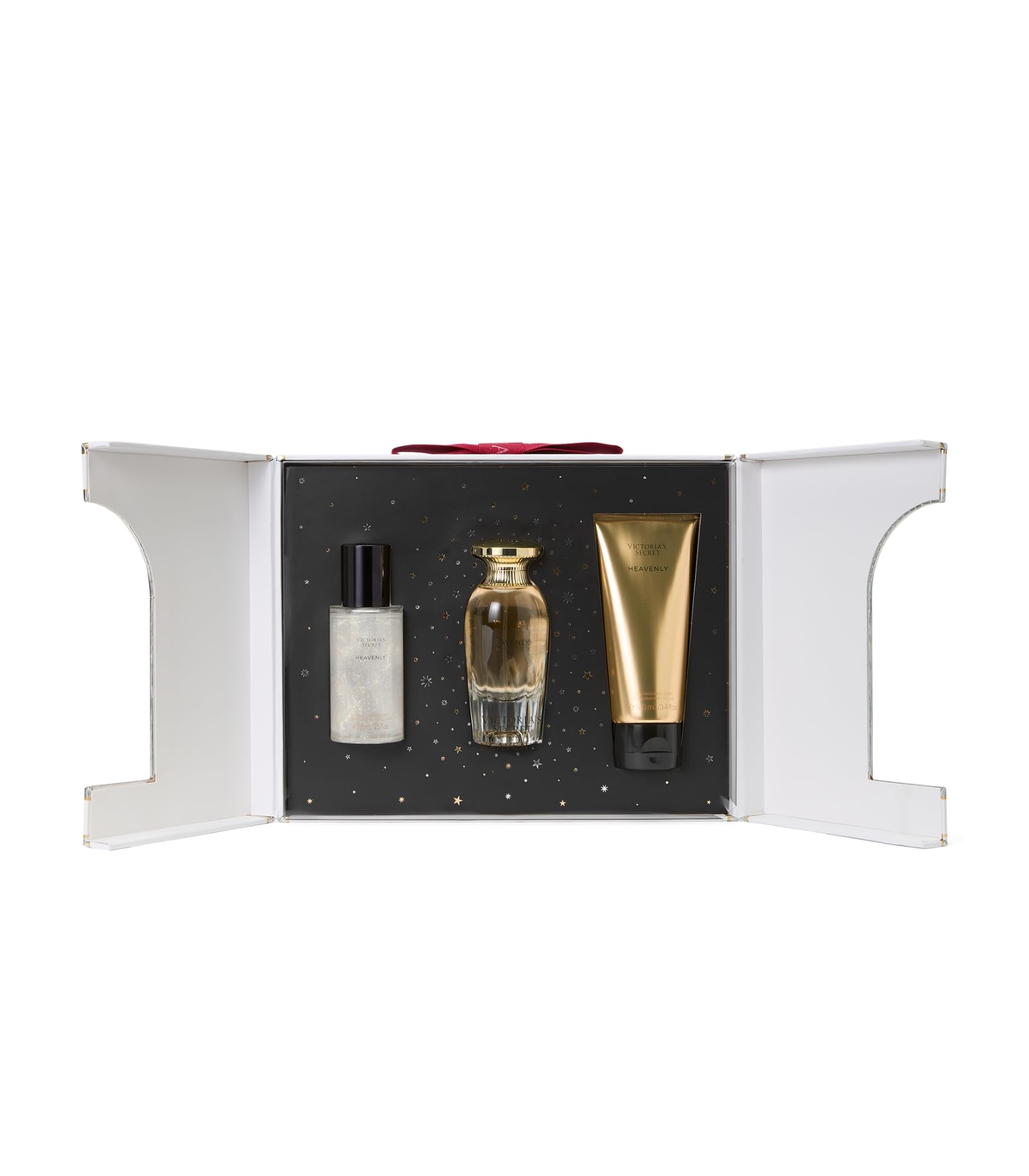Victoria's Secret Heavenly Set vela aroma cálido para ambientes acogedores.