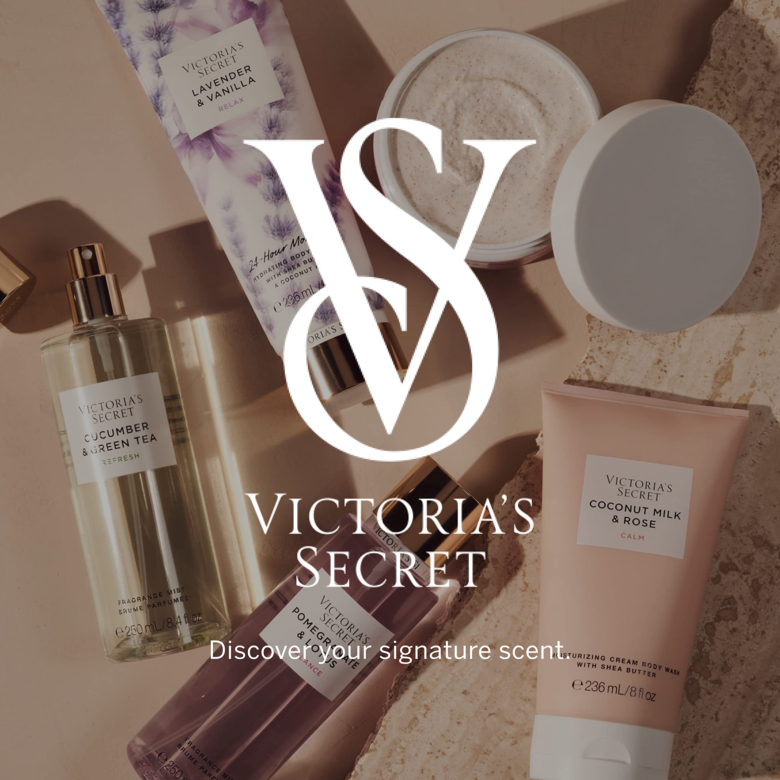 Victoria's Secret Lavanda Vanilla: envase de 236 ml, práctico para uso diario.