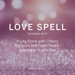 Victoria's Secret Love Spell imagen de botella, presencia elegante para realzar cualquier atuendo.
