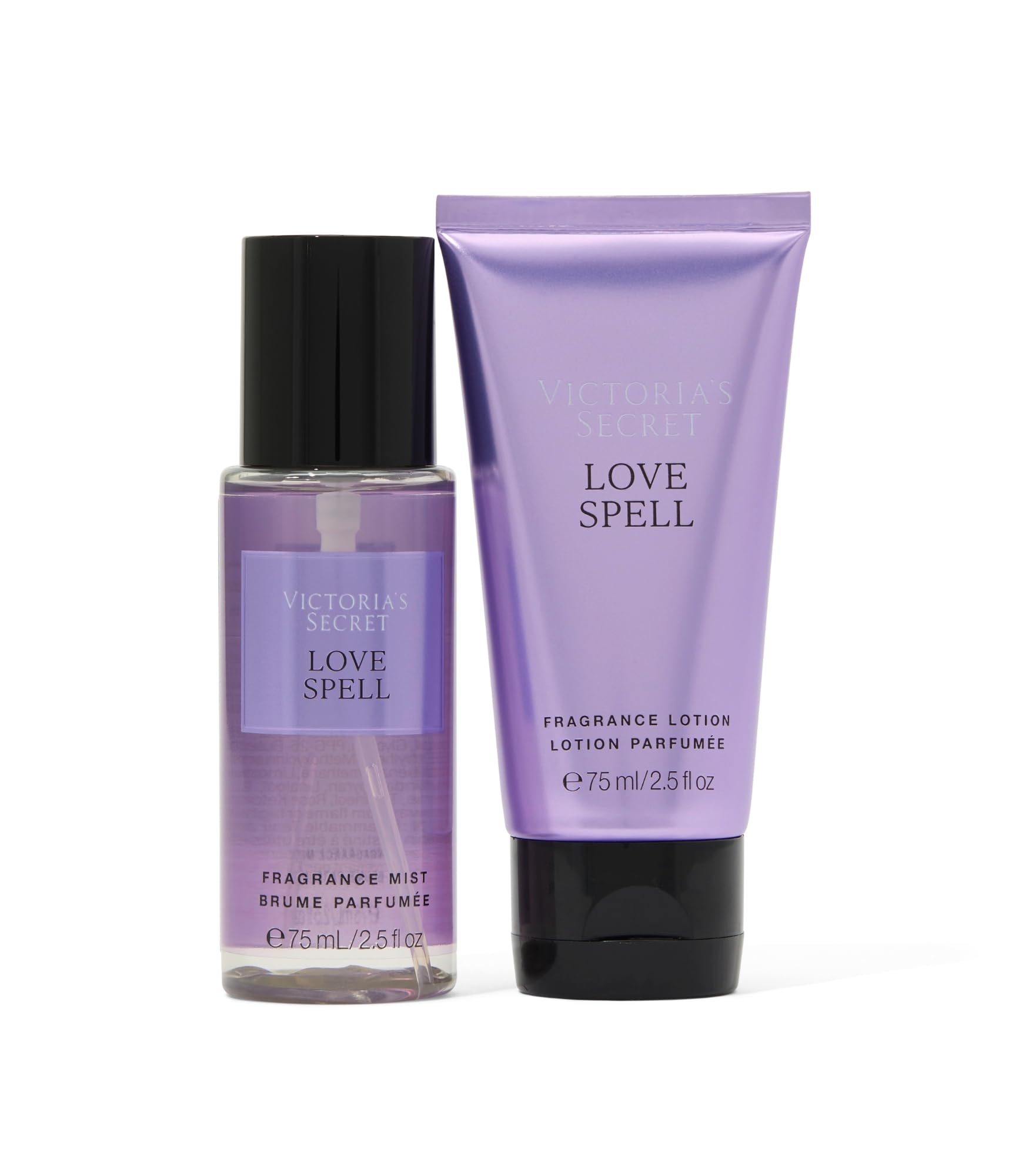 Victoria's Secret Love Spell bruma perfumada 75ml, aroma ligero para uso diario.