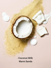 Etiqueta clara de Victoria's Secret Pasión de Coco en la loción corporal