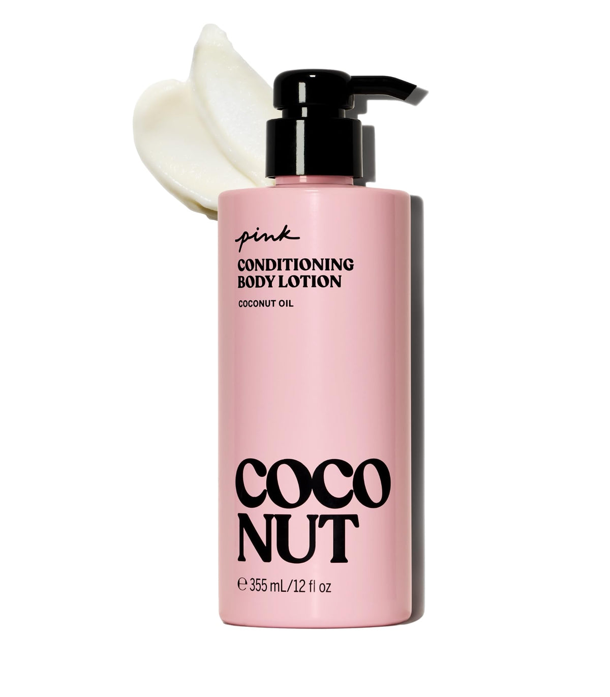 Victoria's Secret Pink Coco loción corporal en bote, ofrece hidratación suave