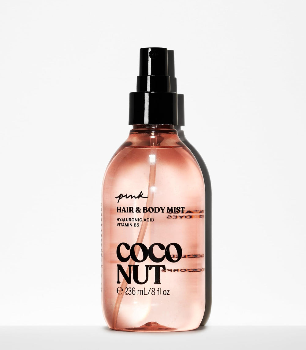Victoria's Secret PINK Coconut Mist: rocío suave para cabello y piel.