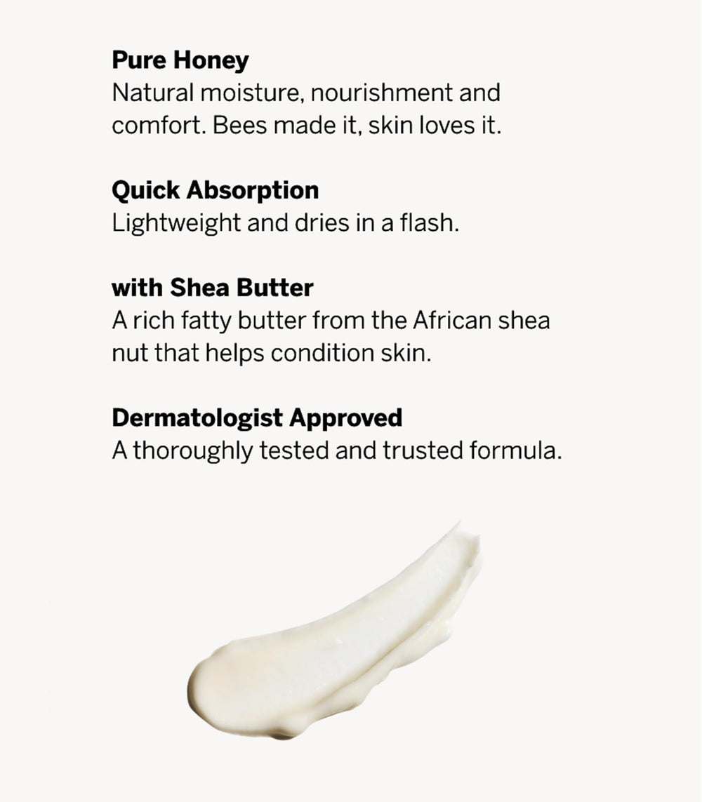Victoria's Secret Pink ingredientes-miel-shea: miel y manteca para nutrición de la piel.