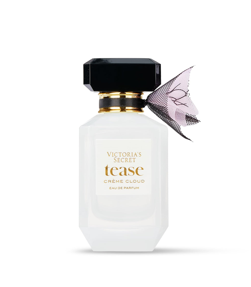 Victoria's Secret Tease Crème Cloud application scene hints at extended wear potential.