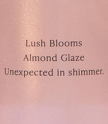 Victoria's Secret Velvet Petals Shimmer frasco brillante, brillo sutil en la piel