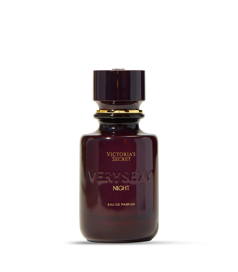 Victoria's Secret Very Sexy Night, frasco lateral, perfume duradero para uso nocturno diario.