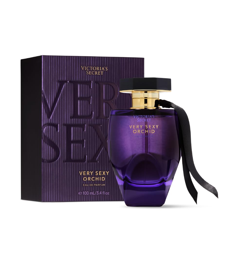 Victoria's Secret Very Sexy Orchid, botella fragancia elegante para ocasiones nocturnas.