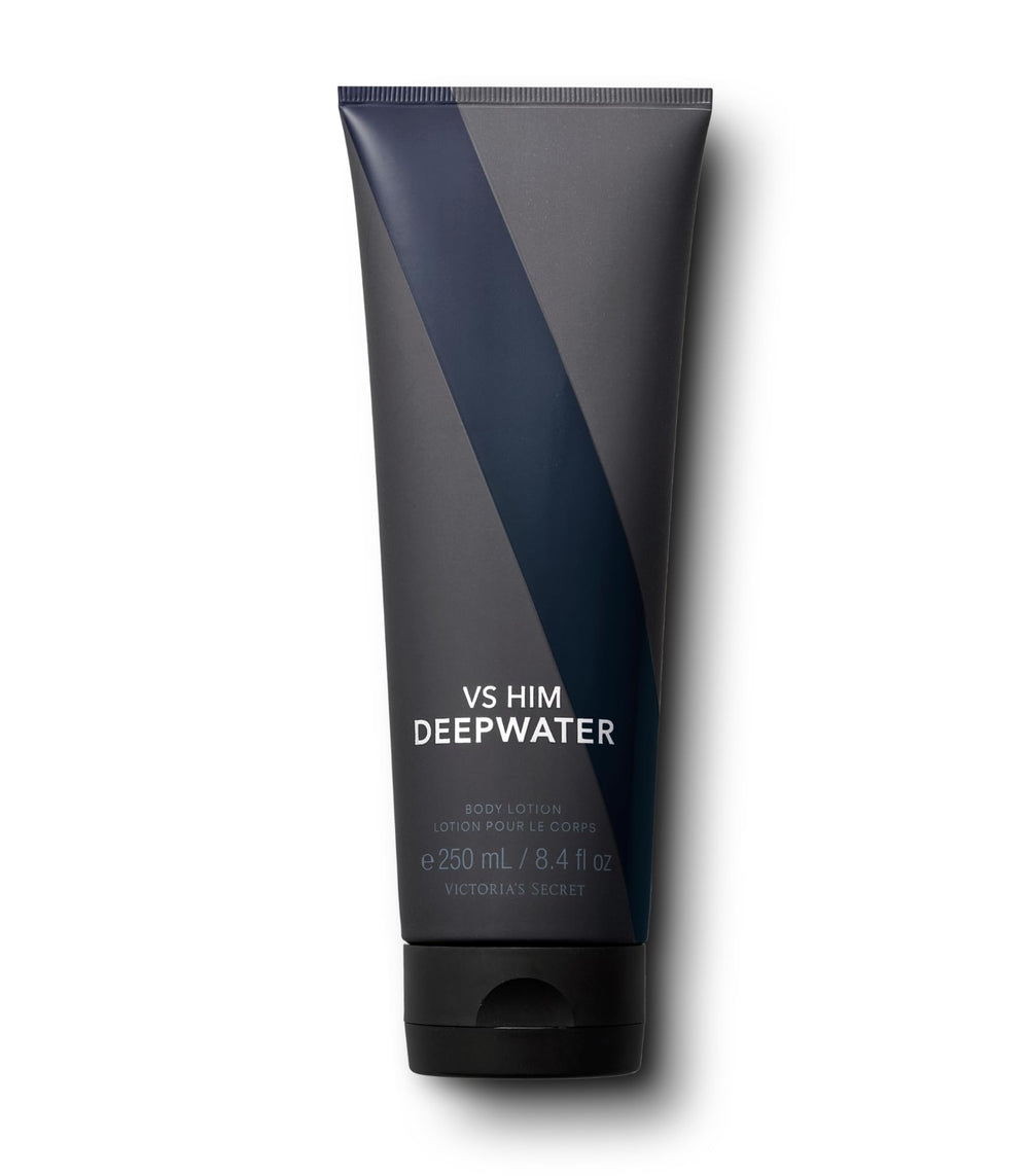 Victoria's Secret VS Him Deepwater loción corporal en botella, uso diario.