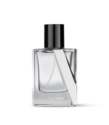 Victoria's Secret VS Him Platinum: botella con detalle, nota de pimienta de Sichuan.