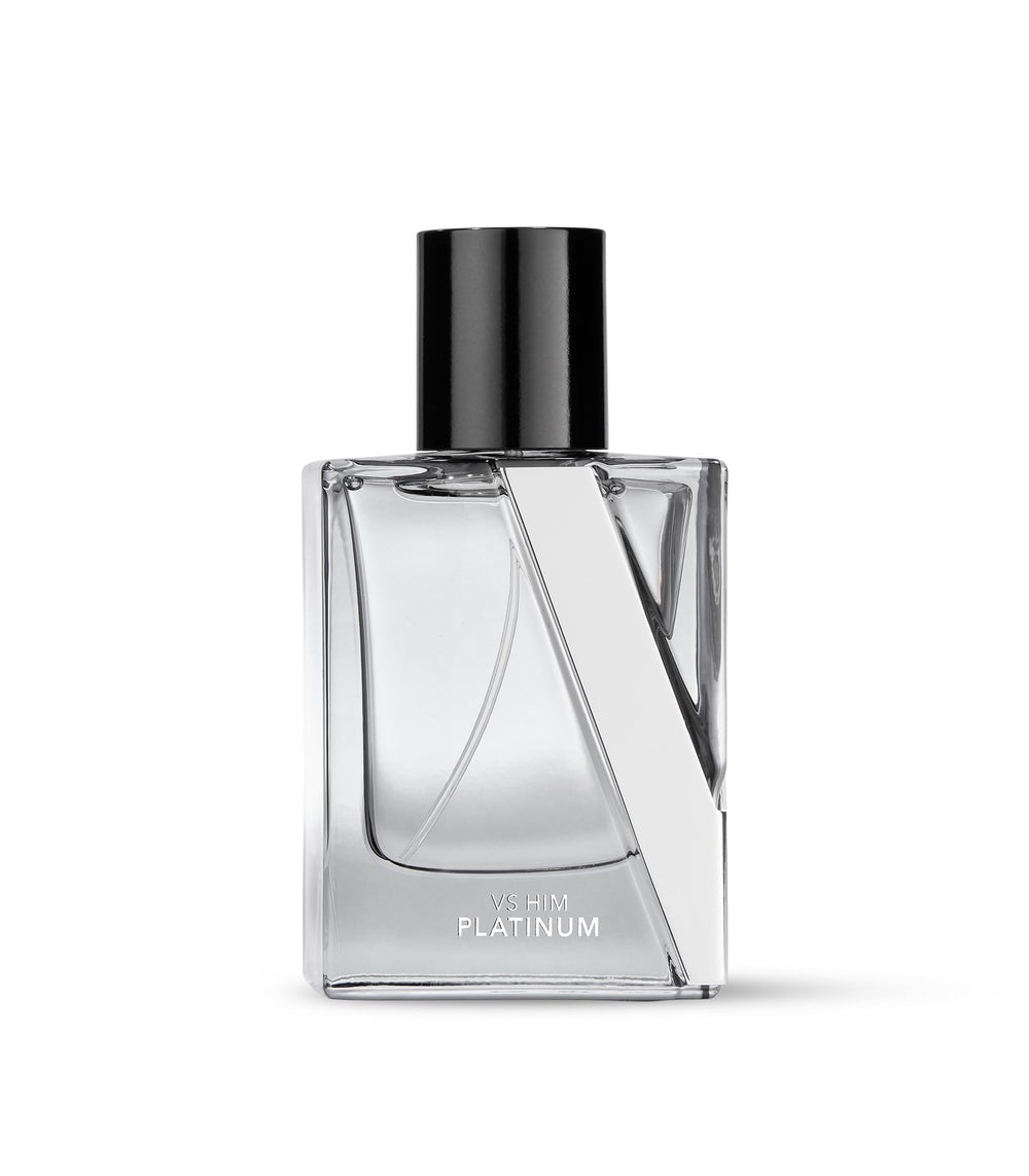 Victoria's Secret VS Him Platinum: botella con detalle, nota de pimienta de Sichuan.