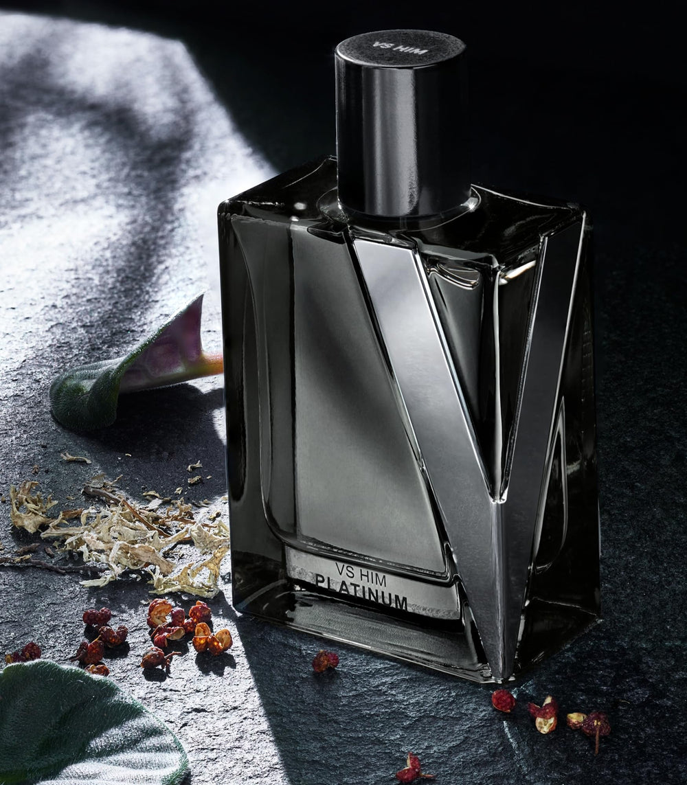 Victoria's Secret VS Him Platinum: envase de 1.7 oz, uso diario confiable.