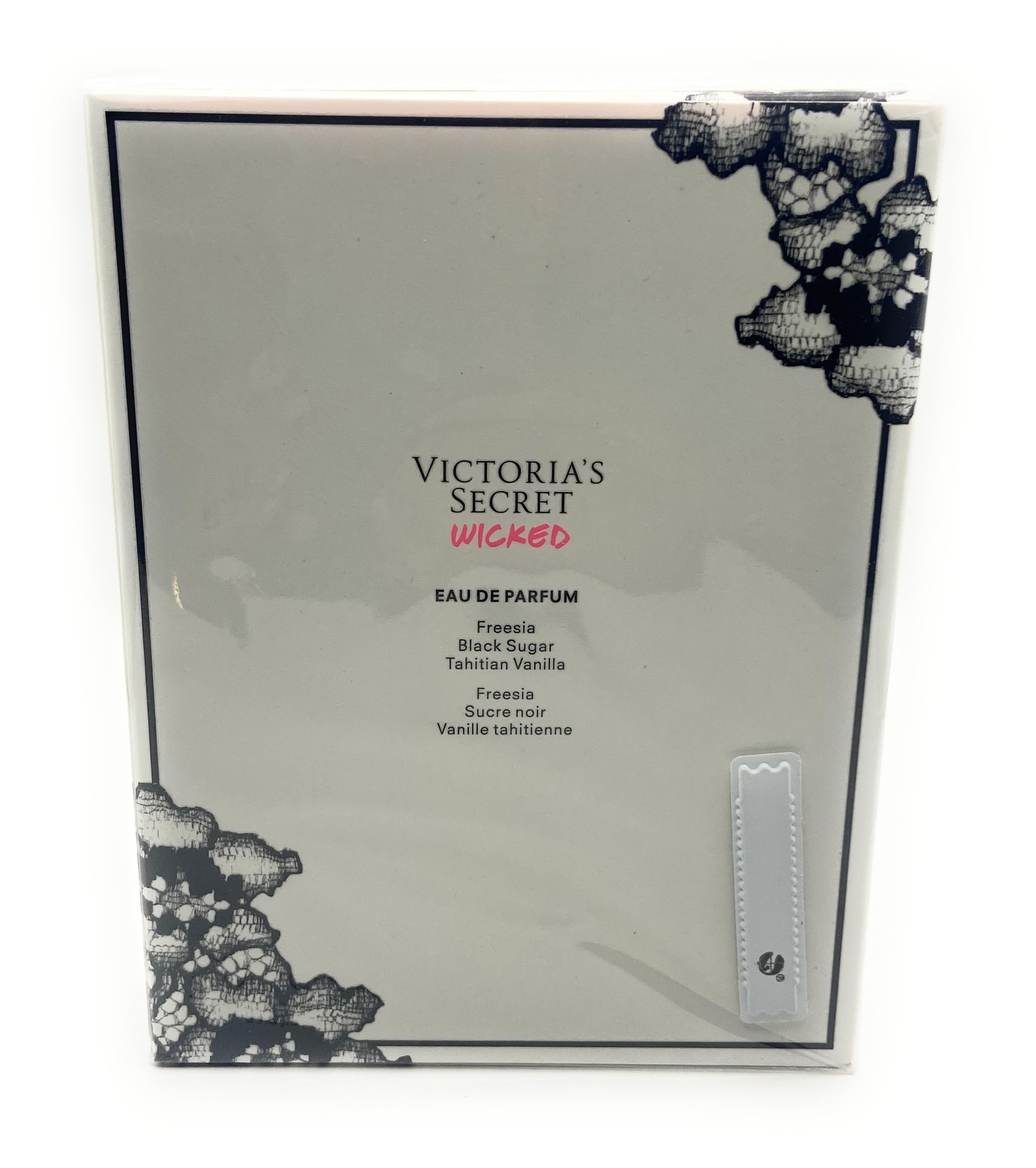 Victoria's Secret Wicked, notas de freesia, azúcar moreno y vainilla tahití, ideal para ocasiones nocturnas.