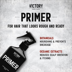 Victory Primer: uso con otros productos Victory para más cuerpo