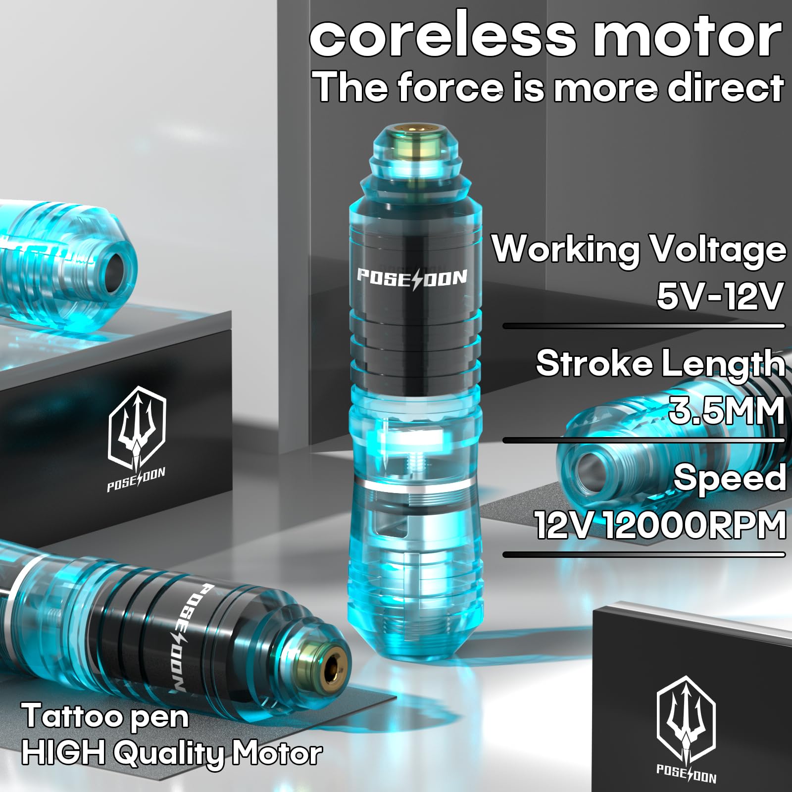 Batteries Vidattx 1500 mAh, longue autonomie pour sessions prolongées