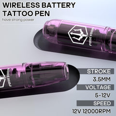 Vidattx Poseidon power supply—dual batteries extend practice time.