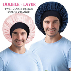 Bonete satinado grande de Vidsel para todo tipo de cabello