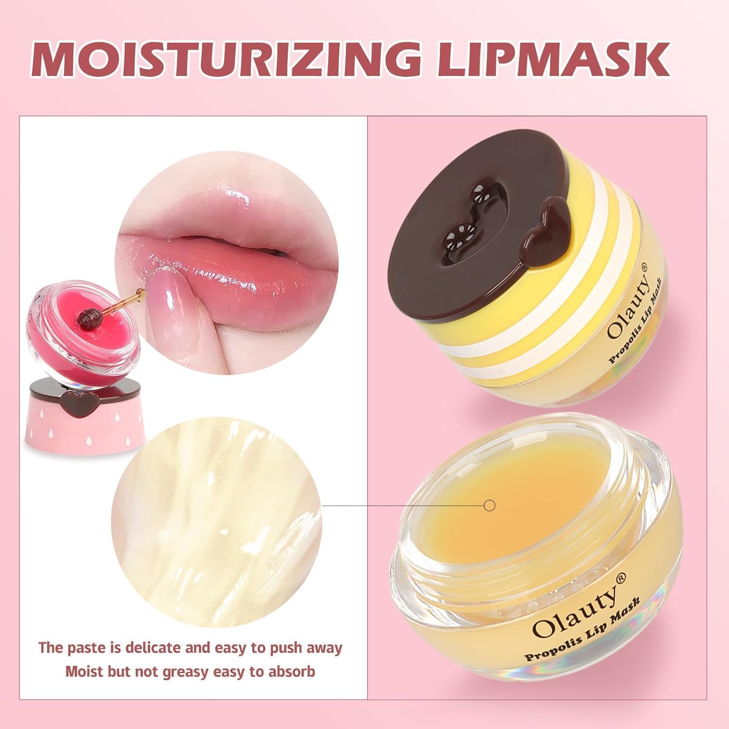 Vienflona bálsamo labial miel pot kit regalo perfecto para festividades