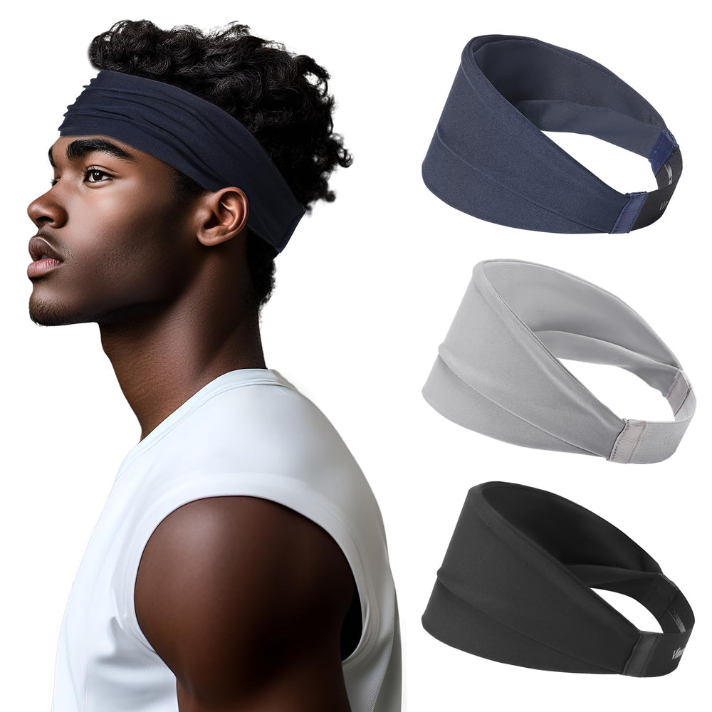 Viewind diadema absorbente sudor frente, cómodo para entrenamientos intensos