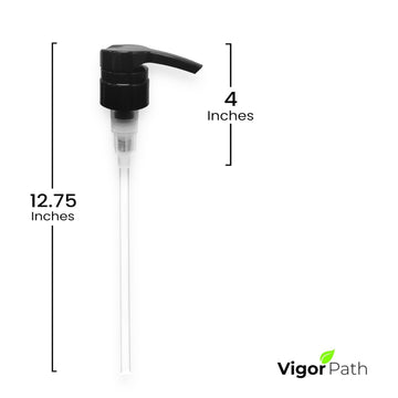 VIGOR PATH dispensador universal, ideal para casa, salón o viaje, evitando derrames.
