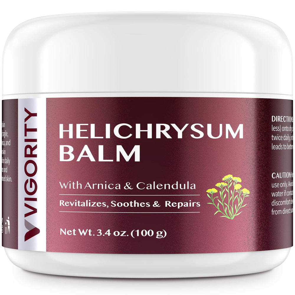 Vigority balsamo helichrysum - aplicacion suave para piel sensible.