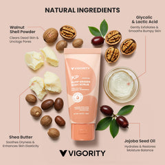 Vigority KP Bump Eraser botella exfoliante para uso diario