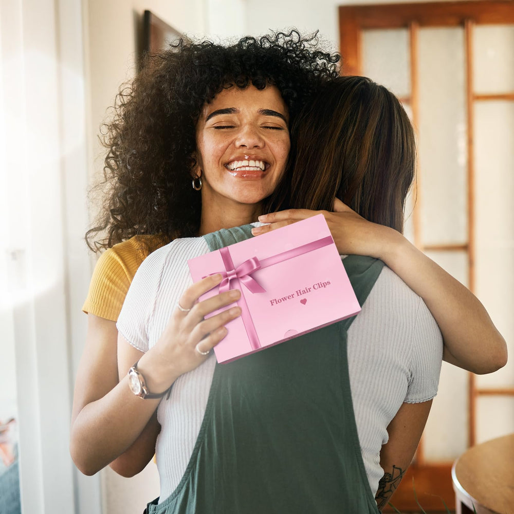 Pinza floral hawaiana Vigorpace para regalo, ideal para sorpresas entre amigas.