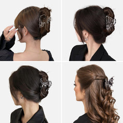 Pinza pelo arana de Vigorpace: fijacion rapida para cabello grueso o fino