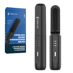 VIKICON barba-alisador-inalambrico: alisado suave y cómodo sin cables.