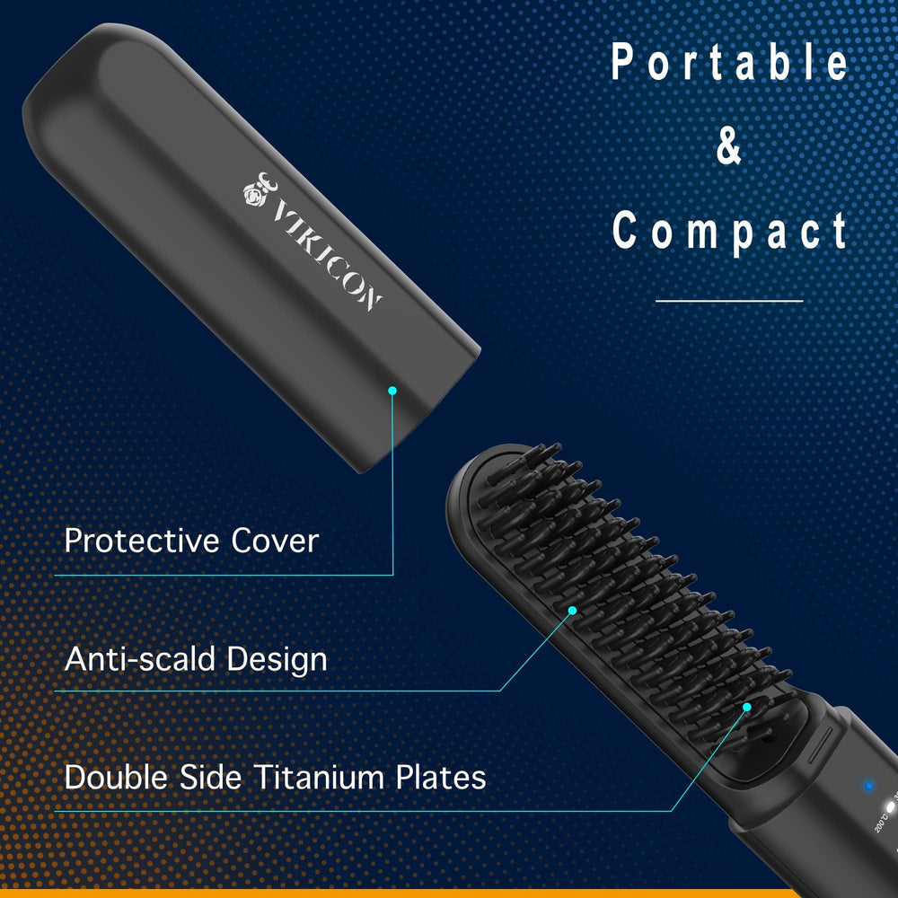 VIKICON batería-4000mAh-carga-type-C: uso sin cables y recarga rápida.