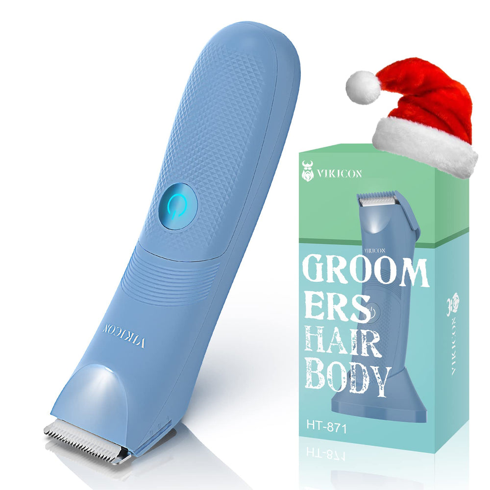 VIKICON Bikini Trimmer: diseño ergonómico y compacto para uso diario.