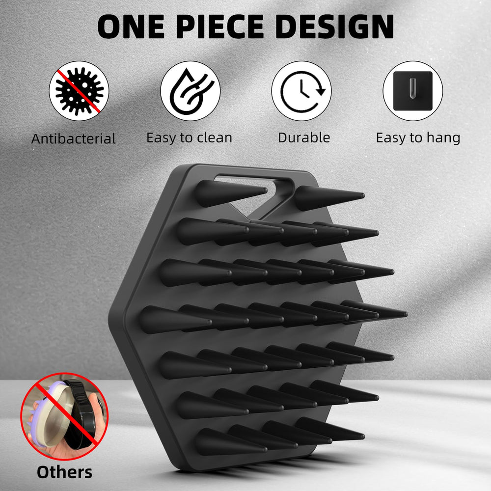 VIKICON cepillo para barba con cerdas suaves para cuidado cómodo de la piel.