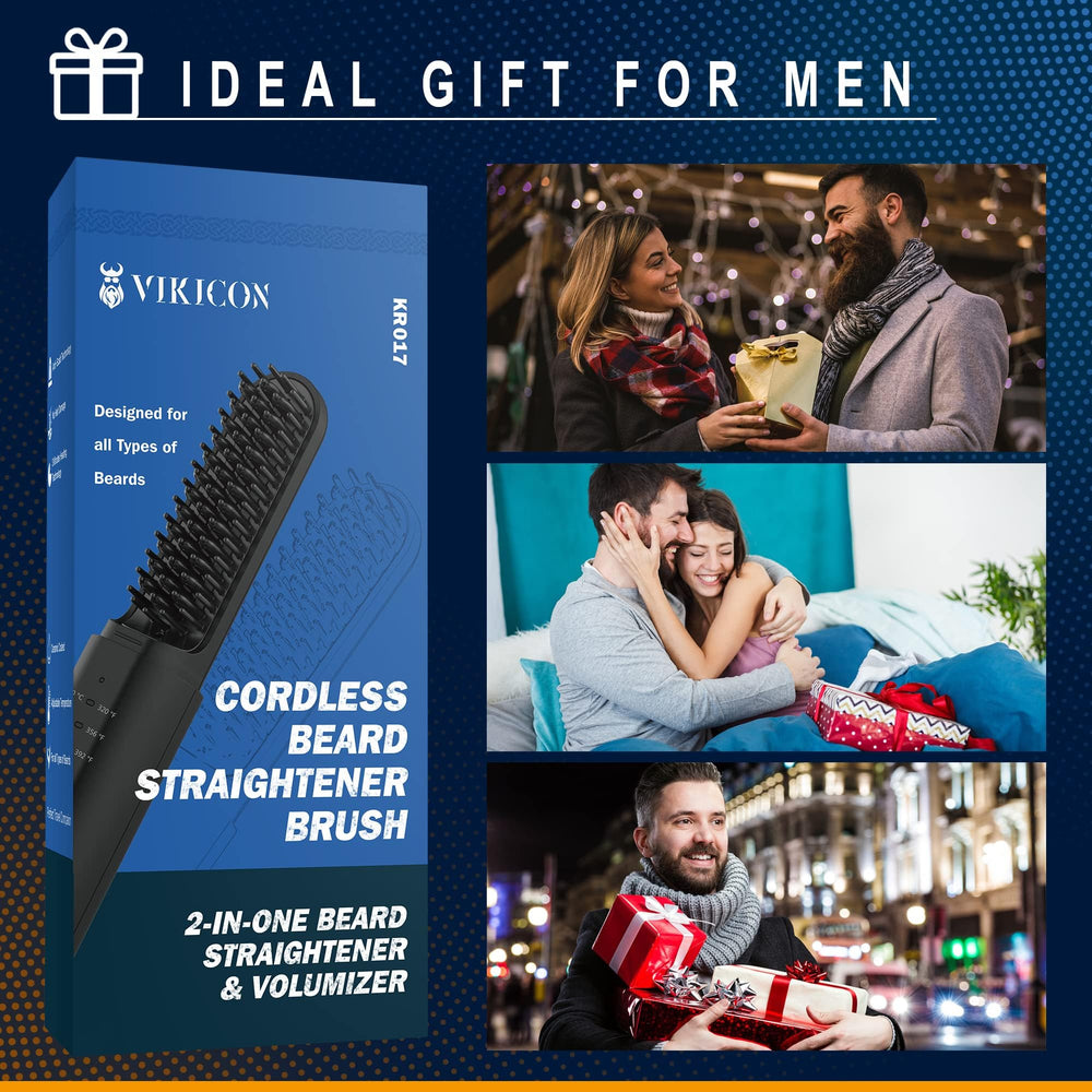 VIKICON regalo-barba-hombre: regalo práctico para papá, esposo o hijo.