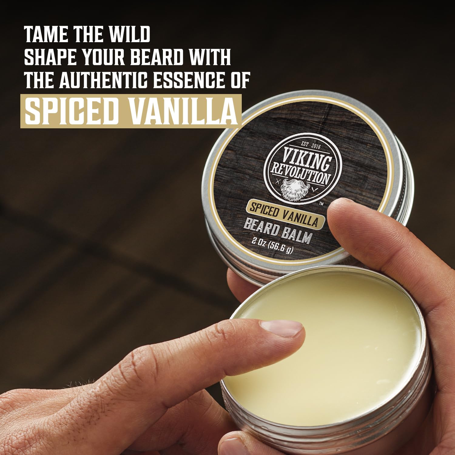 Aceite para barba con argán y jojoba de Viking Revolution para suavizar.