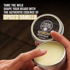 Aceite para barba con argán y jojoba de Viking Revolution para suavizar.