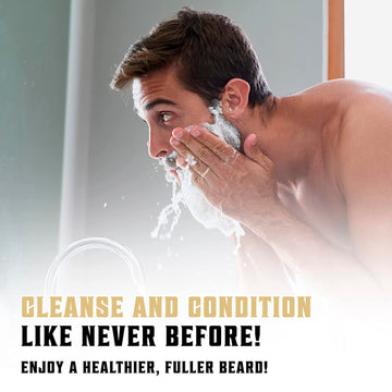 Aceite para barba natural de Viking Revolution hidrata y nutre la piel