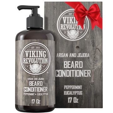 Viking Revolution acondicionador para barba con argán y jojoba para suavidad duradera