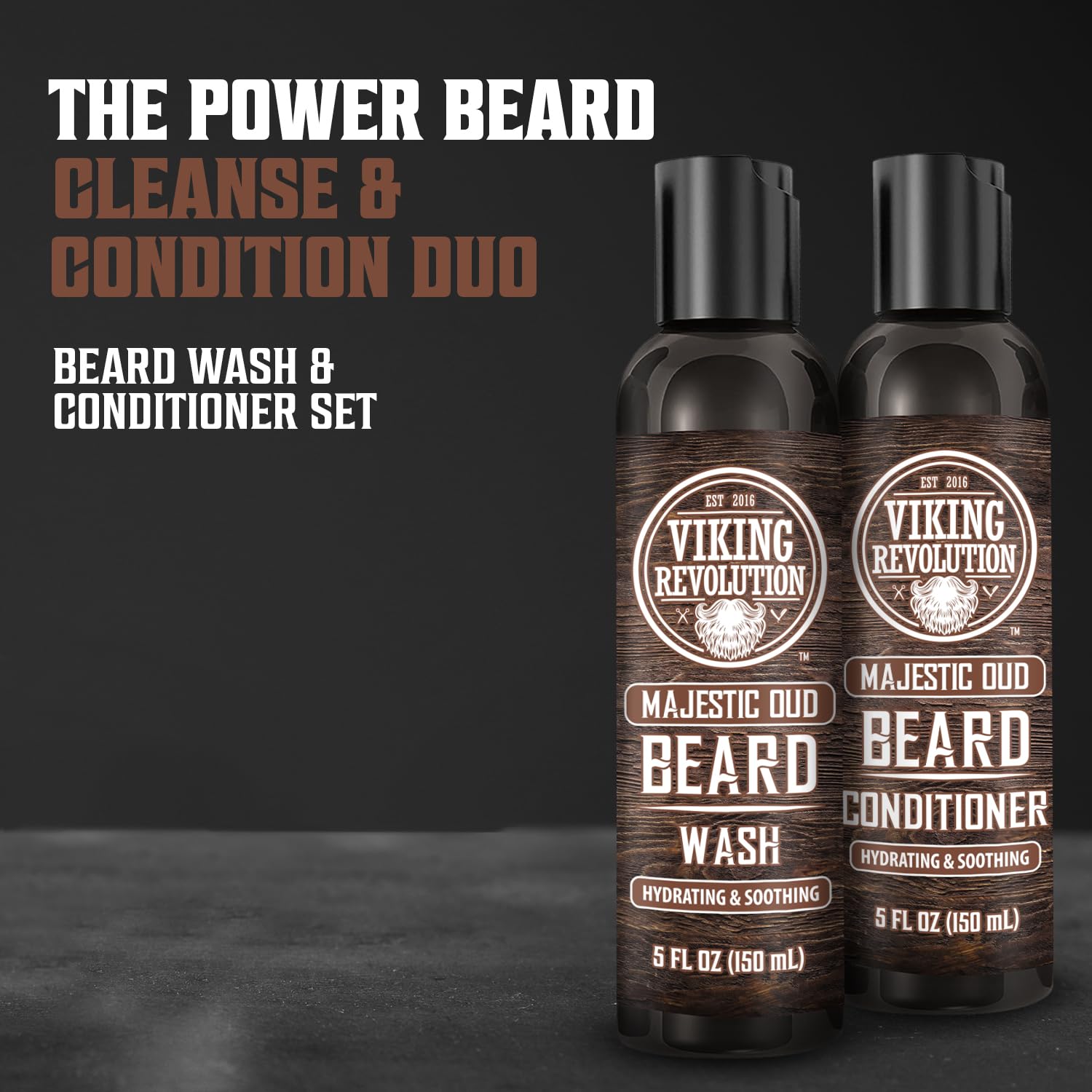 Acondicionador para barba en envase suaviza y nutre la barba